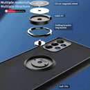 TJS "Define" Ring Kickstand Phone Case for Samsung A32 5G