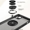TJS "Define" Ring Kickstand Phone Case for iPhone 12