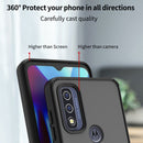 TJS "Define" Ring Kickstand Phone Case for Motorola G pure 2021