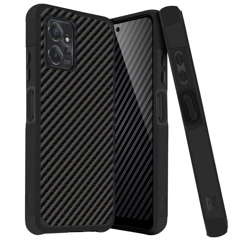 TJS "ArmorLux" Hybrid Phone Case for Motorola Moto G Power 2023