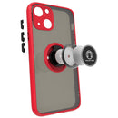 TJS "Define" Ring Kickstand Phone Case for iPhone 13