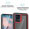 TJS "Reveal" Hybrid Phone Case for Motorola Edge Plus 2023