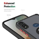 TJS "Define" Ring Kickstand Phone Case for Motorola E 2020
