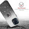 TJS "VENUS" Gradient Glitter Ring Kickstand Phone Case for Motorola Edge Plus 2023