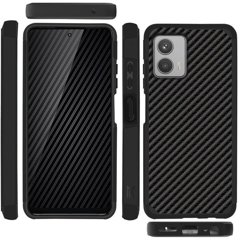 TJS "ArmorLux" Hybrid Phone Case for Motorola G 5G 2023