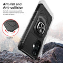 TJS "ArmorMax" Ring Kickstand Phone Case for OnePlus Nord N30 5G