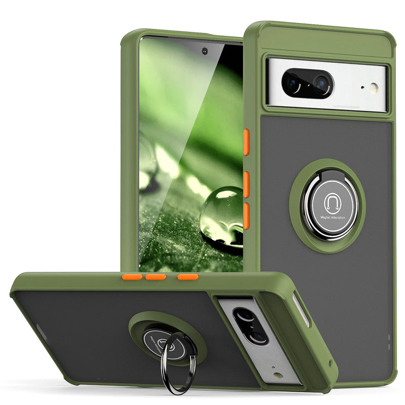 TJS "Define" Ring Kickstand Phone Case for Pixel7