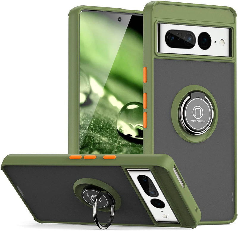 TJS "Define" Ring Kickstand Phone Case for Pixel7Pro