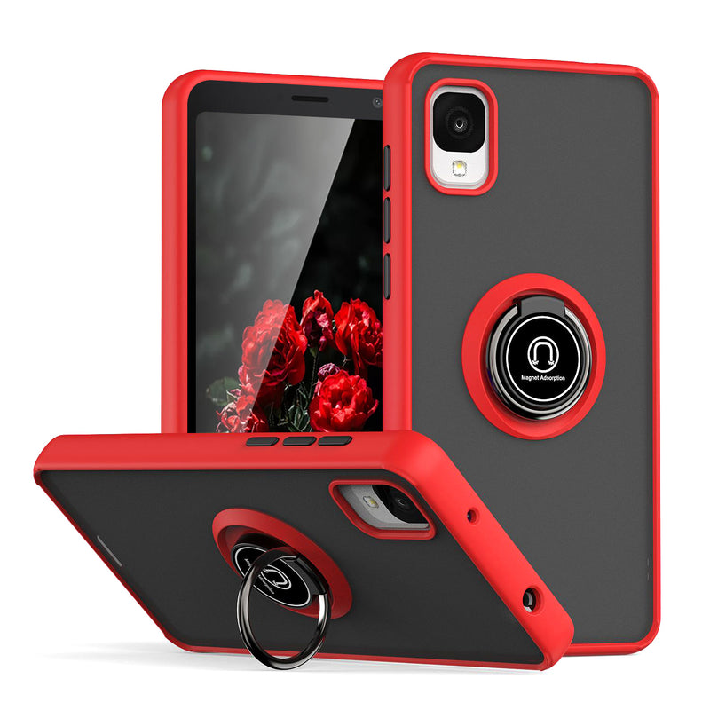 TJS "Define" Ring Kickstand Phone Case for TCL ION Z