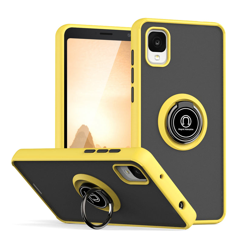 TJS "Define" Ring Kickstand Phone Case for TCL ION Z