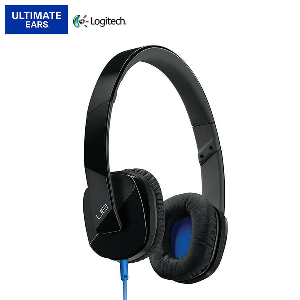 UE 4000 On-Ear Stereo 3.5mm Wired Headset Headphones Microphone Black - InfinityAccessories017