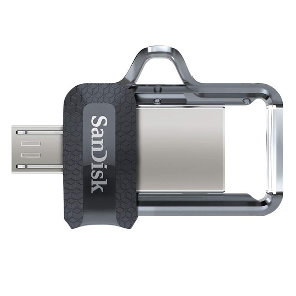 SanDisk Ultra Dual M3.0 16GB 32GB 64GB 128GB USB 3.0 OTG Pen Drive Thumb Stick - InfinityAccessories017