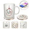 Coffee Mug Tea Cup Warmer & Wireless Charger w/Auto-Shut Off for Office Desk Use - InfinityAccessories017