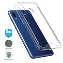 TJS "Agile" Transparent TPU Phone Case for Galaxy A50 - InfinityAccessories017