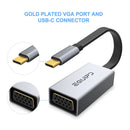 Aluminum USB C to HDMI VGA Adpater - InfinityAccessories017