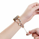 Luminous Pearl Watch Band Strap Metal Bracelet for Apple iWatch Series 4/3/2/1 - InfinityAccessories017