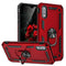 TJS "DuoGuard" Ring Kickstand Phone Case for LG K22, LG K22+, LG K32