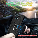 TJS "DuoGuard" Ring Kickstand Phone Case for Samsung Galaxy A51