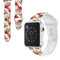 Floral Pattern Silicone Watch Band Strap for Apple Watch iWatch Series 5/4/3/2/1 - InfinityAccessories017
