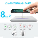 Dual USB Qi Wireless 8000mAh Power Bank Fast Charging Portable Battery Charger - InfinityAccessories017