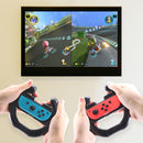 Racing Steering Wheel for Nintendo Switch Joy-Con Controller Handle Grip (2 PACK) - InfinityAccessories017