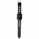 Leather Watch Band Strap Spikes Rivets for Apple iWatch Series 5/4/3/2/1 - InfinityAccessories017