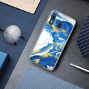 TJS "Juno" Marble Design IMD TPU Phone Case for Galaxy A20, Galaxy A30 - InfinityAccessories017