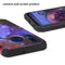 TJS "ArmorLux" Hybrid Design Phone Case for Galaxy A20, Galaxy A30, Galaxy A50 - InfinityAccessories017