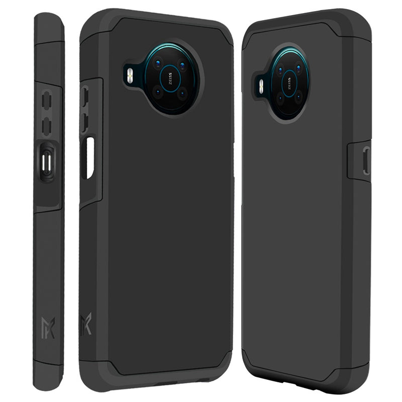 TJS "ArmorLux" Hybrid Phone Case for Nokia X100