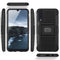 TJS "Jupiter"  Kickstand Phone Cse with Belt Clip Holster for Galaxy A50 - InfinityAccessories017