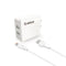 ESOULK 12W 2.4A Dual USB Travel Wall Charger with 5ft USB to Lightning Charging Cable