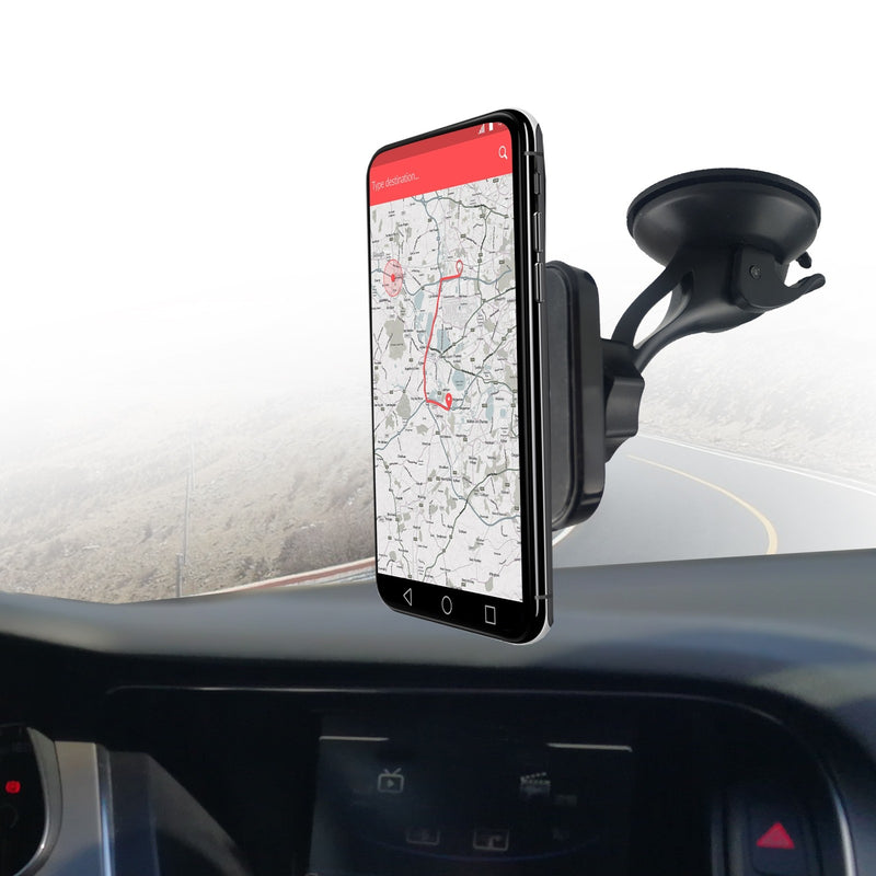 ESOULK Magnetic Car Holder Dashboard Windshield Mount With Dashboard Pad