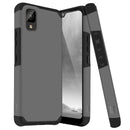 TJS "ArmorLux" Hybrid Phone Case for TCL ION Z