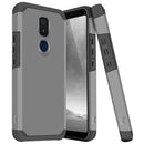 TJS "ArmorLux" Hybrid Phone Case for AT&T Motivate2