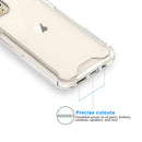 TJS ”Agile“ Transparent TPU Phone Case for iPhone 11, iPhone 11 Pro, iPhone 11 Pro Max - InfinityAccessories017