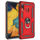 TJS “DuoGuard” Ring Kickstand Phone Case for Galaxy A20, Galaxy A30 - InfinityAccessories017